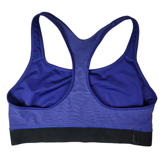 Victoria's Secret VSX Player Sport Bra Blue Large Full Coverage Racerback READ - Picture 7 of 11